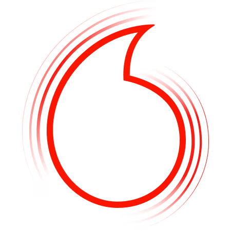 Vodafone Speechmark Logo